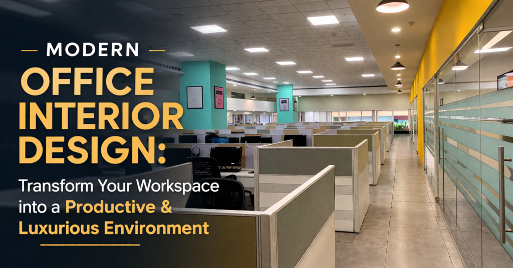 Modern Office Interior Design: Transform Your Workspace into a Productive & Luxurious Environment