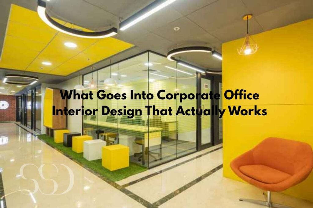 What Goes Into Corporate Office Interior Design That Actually Works