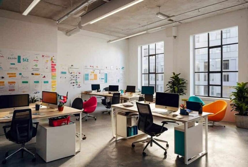 Corporate office space design in mumbai