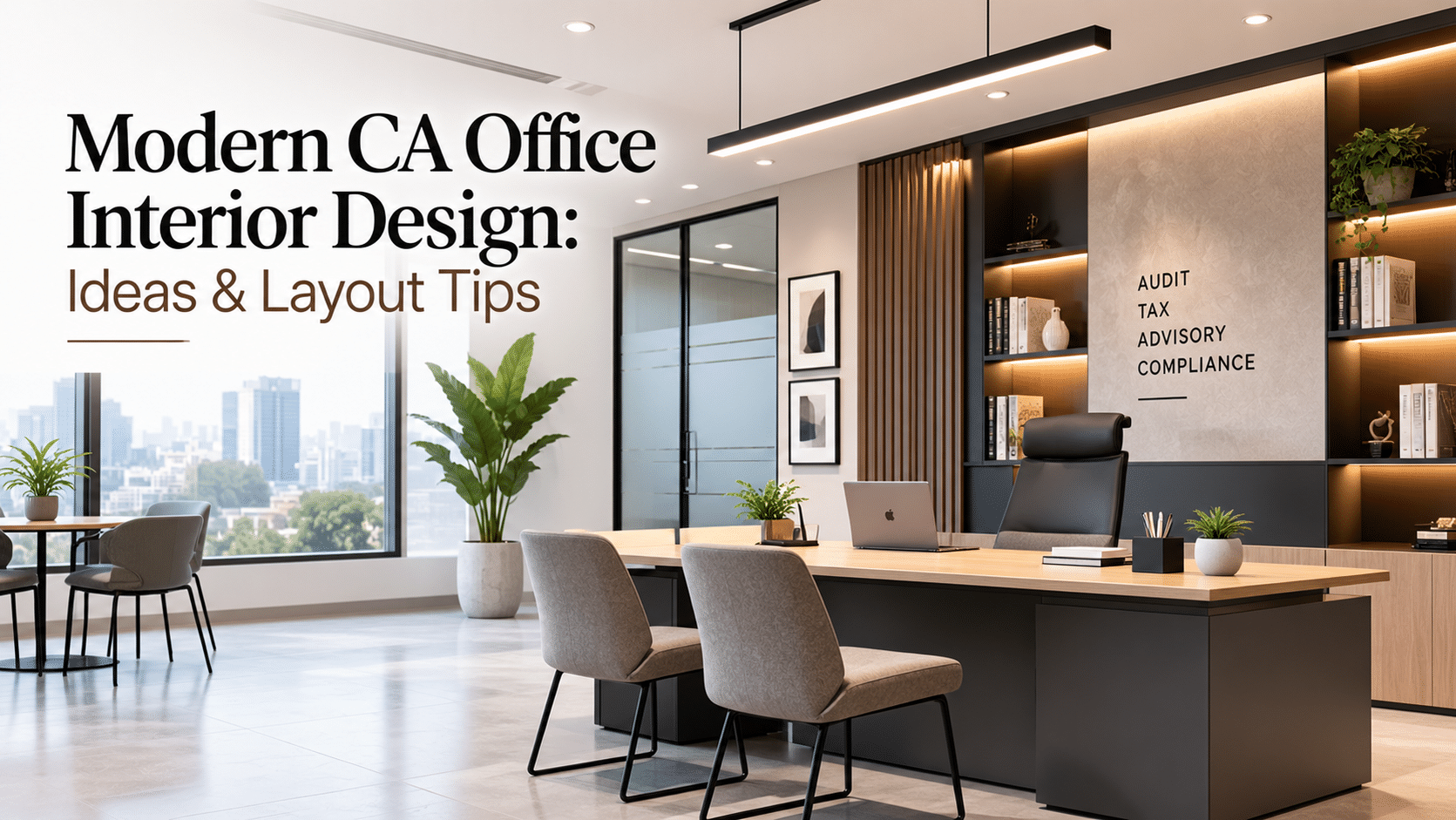 Modern CA Office Interior Design