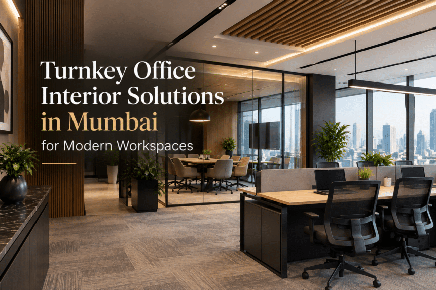 Turnkey Office Interior Solutions in Mumbai for Modern Workspaces