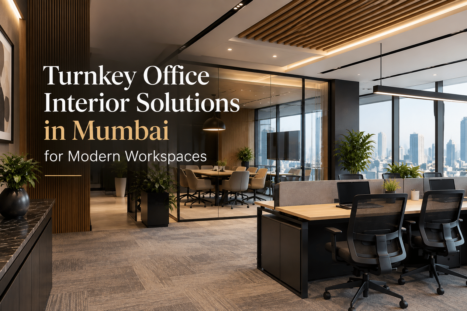 Turnkey Office Interior Solutions in Mumbai for Modern Workspaces