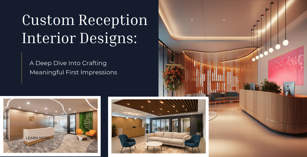 custom reception interior design