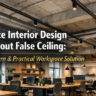 office interior without false ceiling