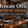 Advocate office interior design