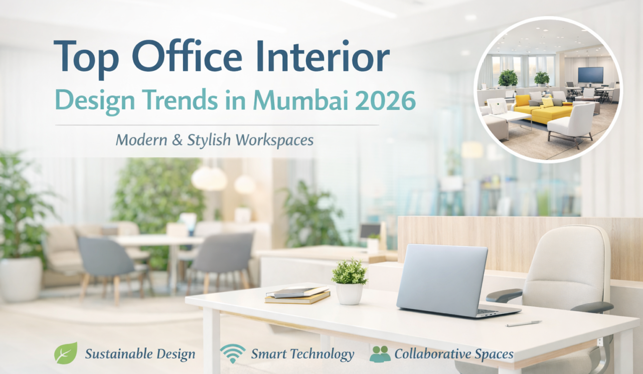 Office interior design trends in Mumbai 2026 by Staging Spaces Design showing modern corporate workspace