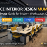 Office interior design Mumbai modern workspace corporate office interior by Staging Spaces Design