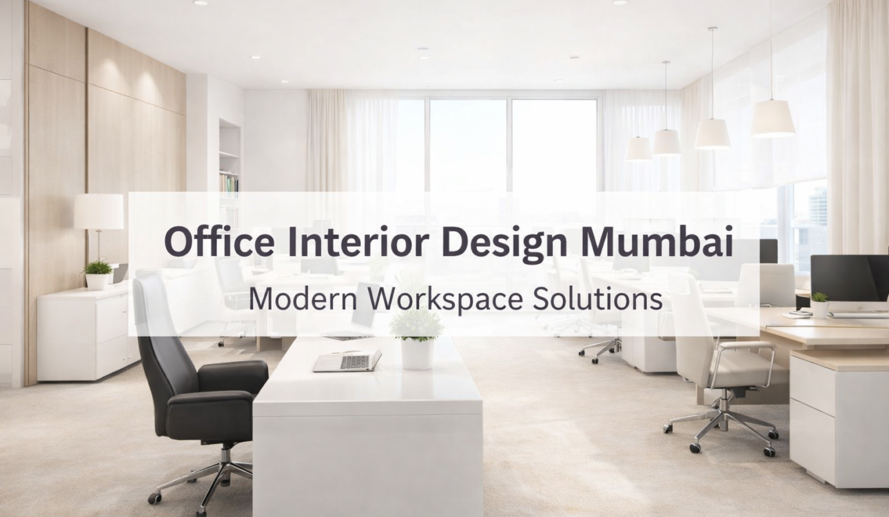 modern office interior design Mumbai workspace with clean minimal layout