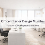 modern office interior design Mumbai workspace with clean minimal layout