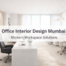 modern office interior design Mumbai workspace with clean minimal layout