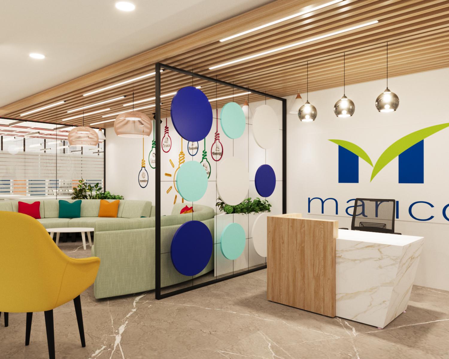 Corporate interior designed by Staging Spaces Design