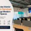 Corporate Interior Design Services for Large Modern Office Spaces in Mumbai and Thane