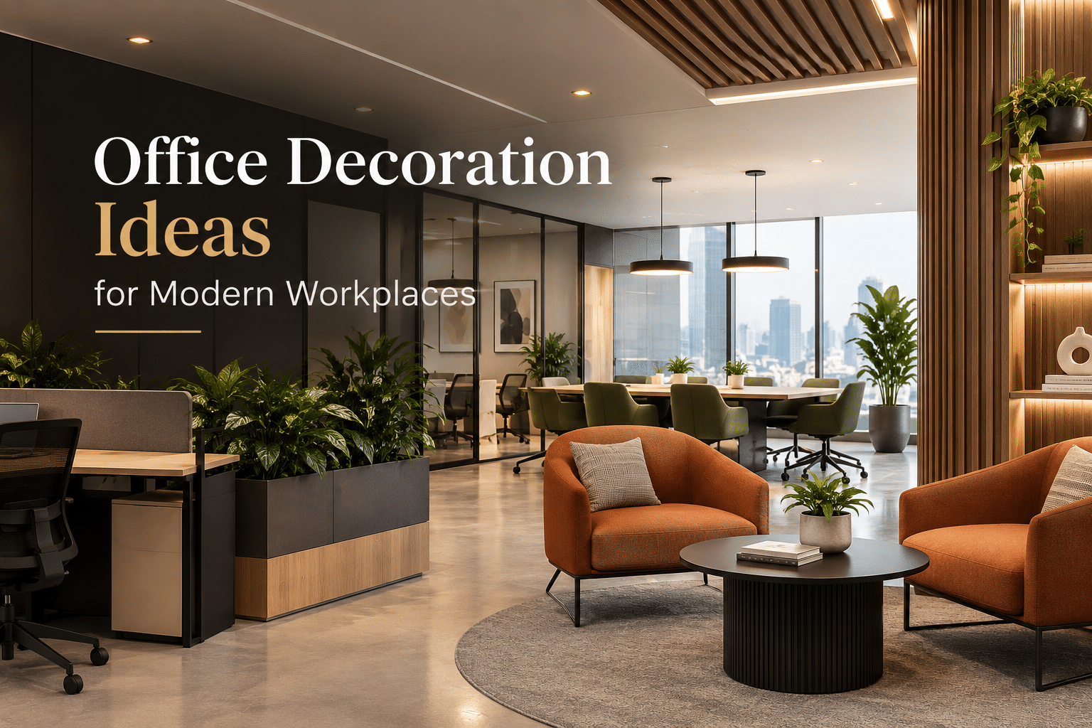 Office Decoration Ideas for Modern Workplaces