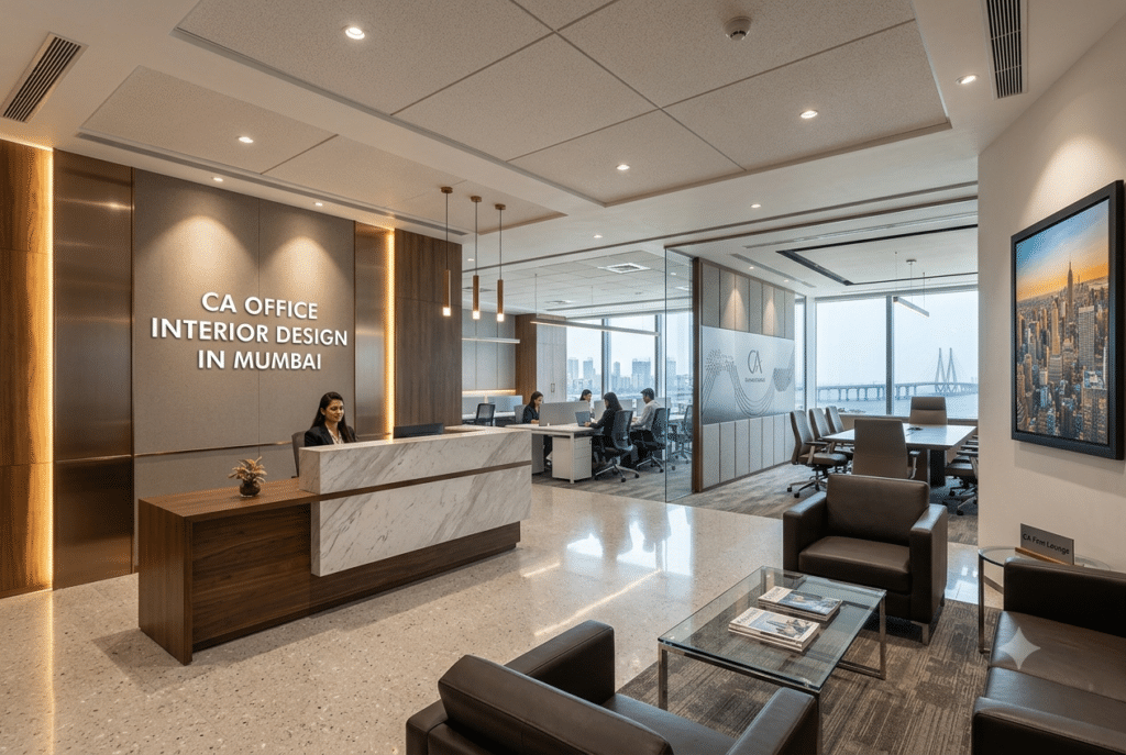 CA Office Interior Design in Mumbai: Professional, Modern & Elegant Workspaces