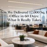How We Delivered 12,000 Sq. Ft. Office in 60 Days