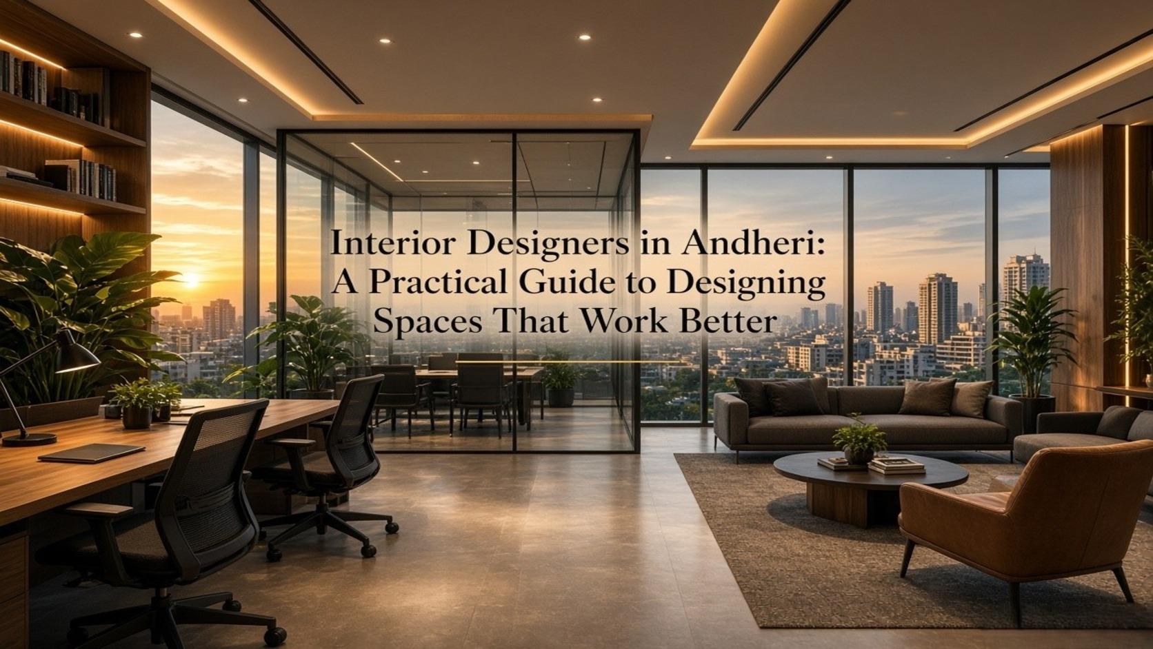 Interior Designers in Andheri: A Practical Guide to Designing Spaces That Work Better