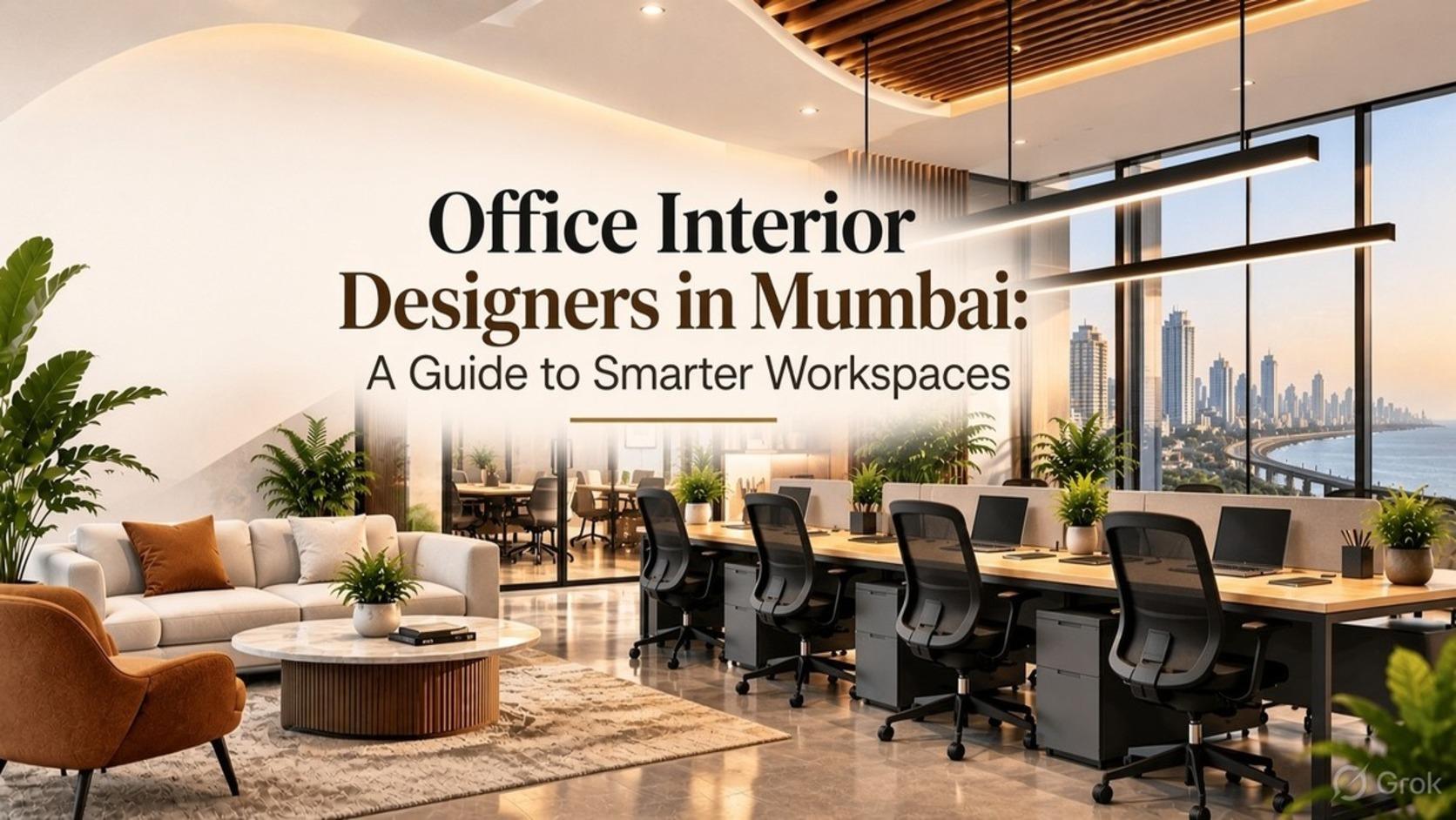 Office Interior Designers in Mumbai: A Guide to Smarter Workspaces