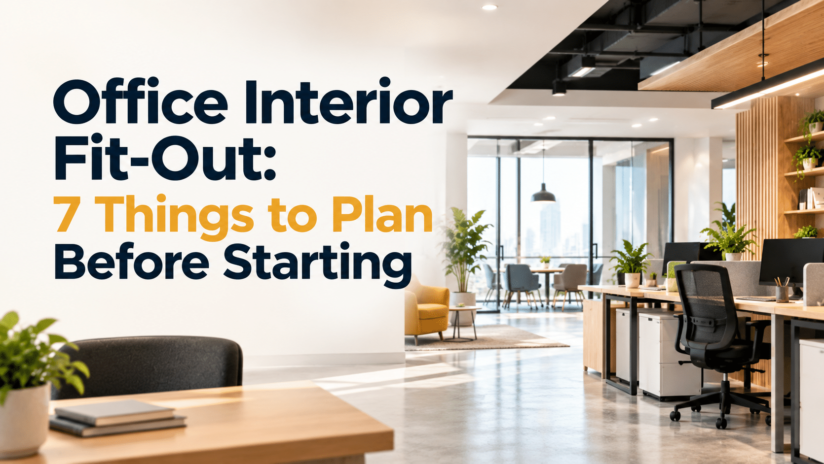 Office Interior Fit-Out: 7 Things to Plan Before Starting