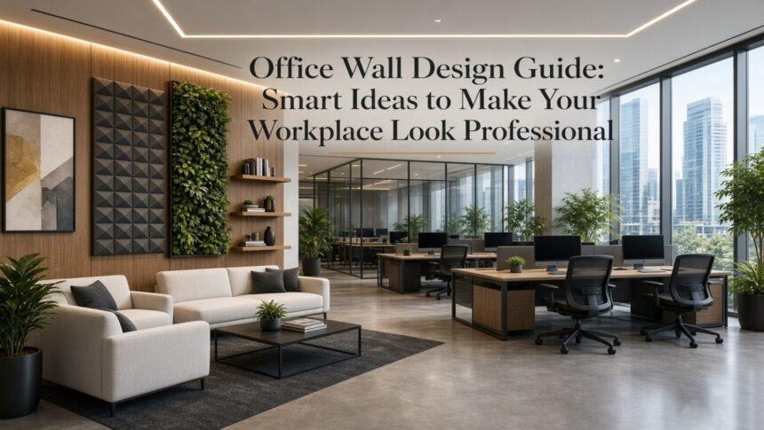 Office Wall Design Guide Smart Ideas to Make Your Workplace Look Professional